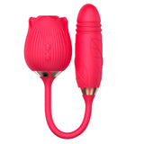 Rose Toy Vibrator for Women, Dildos for Women Gifts, 3in1 Upgrade 18 Modes