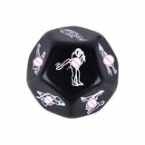 Fun 12 Side Sex Position Dice Bachelor Party Adult Couple Lover Novelty Gift