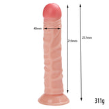 Realistic 10 Inch Dildo Suction Cup Base Sex Toy Huge Strong Cock Without Balls