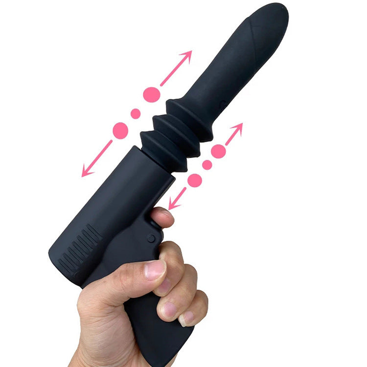 Dildo AV Vibrator Telescopic Sex Gun Dildo for Women Men G Spot Anal Massager Sex Machine Pussy Masturbation Adult Toy Automatic