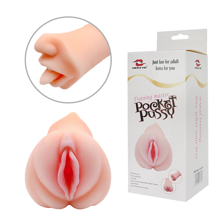 2 in 1 Mouth and Clitoris Masturbation Pocket Pussy Sex toy in Pakistan