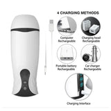 USB Rechargeable Male Automatic Sucking Masturbation Cup Sex Toys for Male