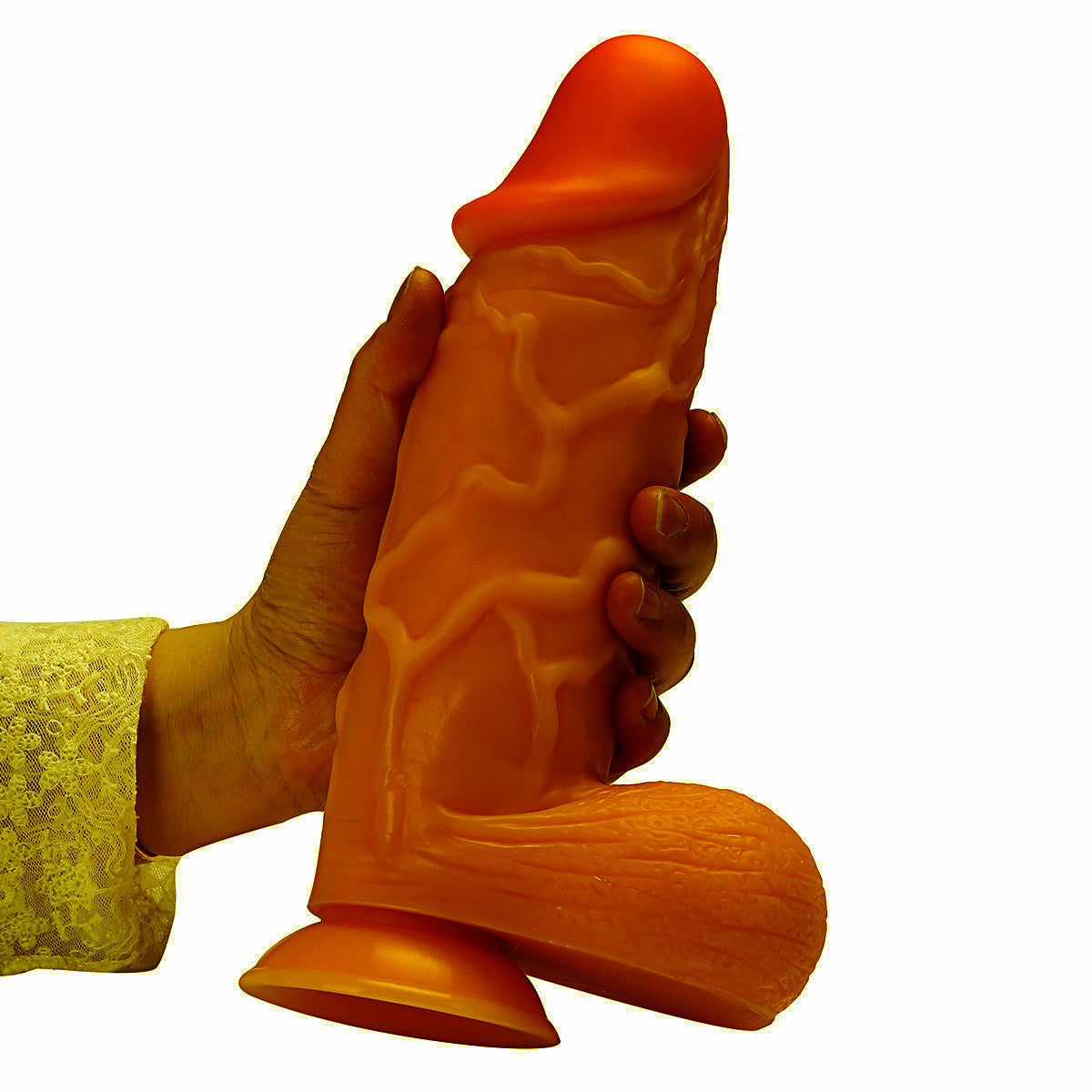 SUPER Huge Realistic Brown Dildos 5inch Width & 11inch Length Thick Dildo Sex Toys