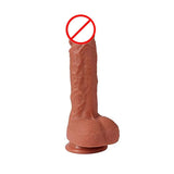 Realistic Dildo Suction in Pakistan Skin Brown - 7inch High Quality  - 265g