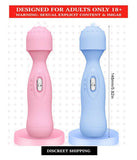 Mini Vibrator Wand Sex Toys in Pakistan Best 2 Speed Magic Massager For Lady Masturbation - PinkVibrator Wand Sex Toys